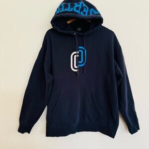 Men's Navy Logo Pullover Hoodie